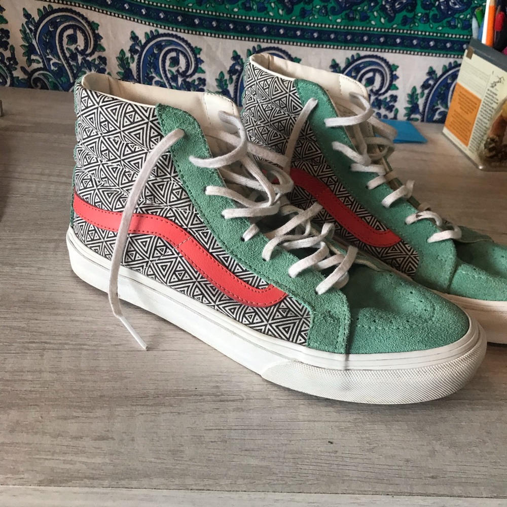 Vans Custom High Top Sneakers